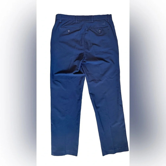 FootJoy Performance Stretch Golf Pants Trousers Slacks Navy Blue Men’s 34 x 32 - Picture 3 of 9